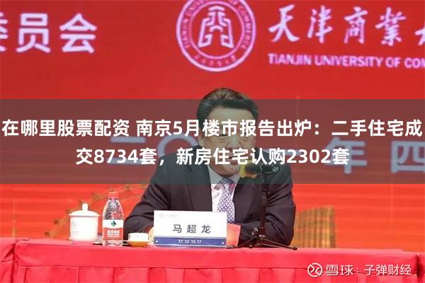在哪里股票配资 南京5月楼市报告出炉：二手住宅成交8734套，新房住宅认购2302套