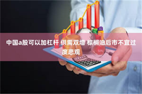 中国a股可以加杠杆 供需双增 棕榈油后市不宜过度悲观